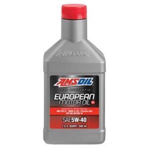 Protect Your Engine with Amsoil European 5W40 Engine Oil 1 Quart Reliable & Long Lasting for VW & Audi in Kingston Jamaica