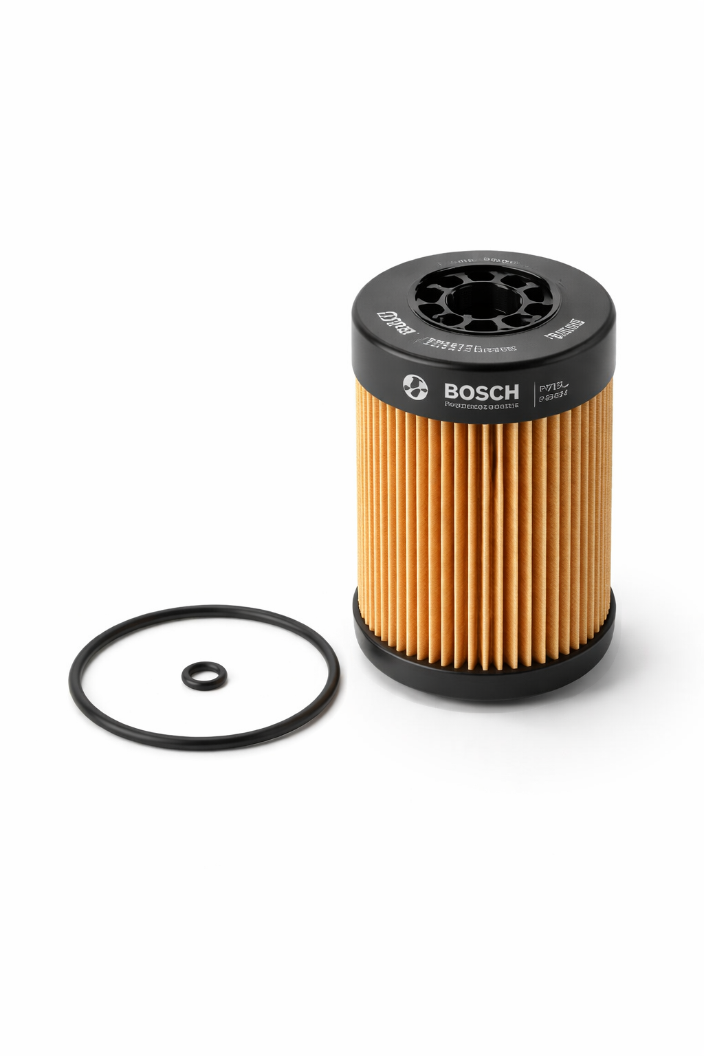 Bosch oil filter P7157 with O-ring, available at Dub Source Limited in Kingston, Jamaica, for Volkswagen and Audi engines.
