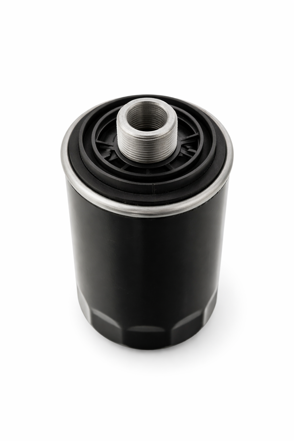Bosch oil filter showing the threaded end – Genuine oil filter for VAG engines, available at Dub Source Limited, Kingston, Jamaica