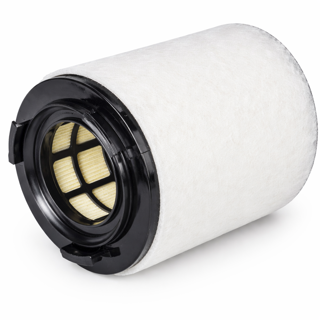 Angled perspective of Bosch S0391 (F026400391) replacement air filter