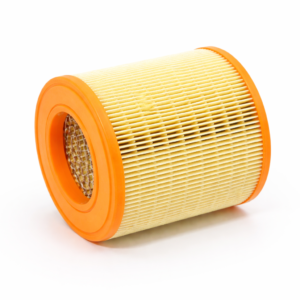 hero-shot-cylindrical-view.png,"Bosch air filter S0027 F026400027 hero shot, cylindrical view