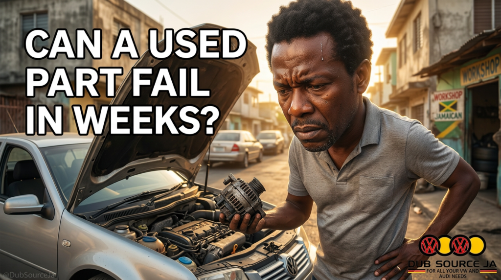 How do I know a used part won’t fail in a few weeks?