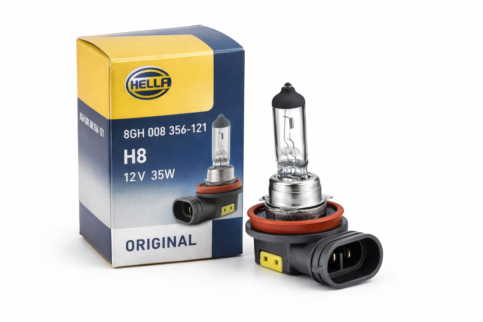 Hella H8 Halogen Bulb 12V 35W | VW & Audi Fog Light DRL | Dub Source JA - Image 6