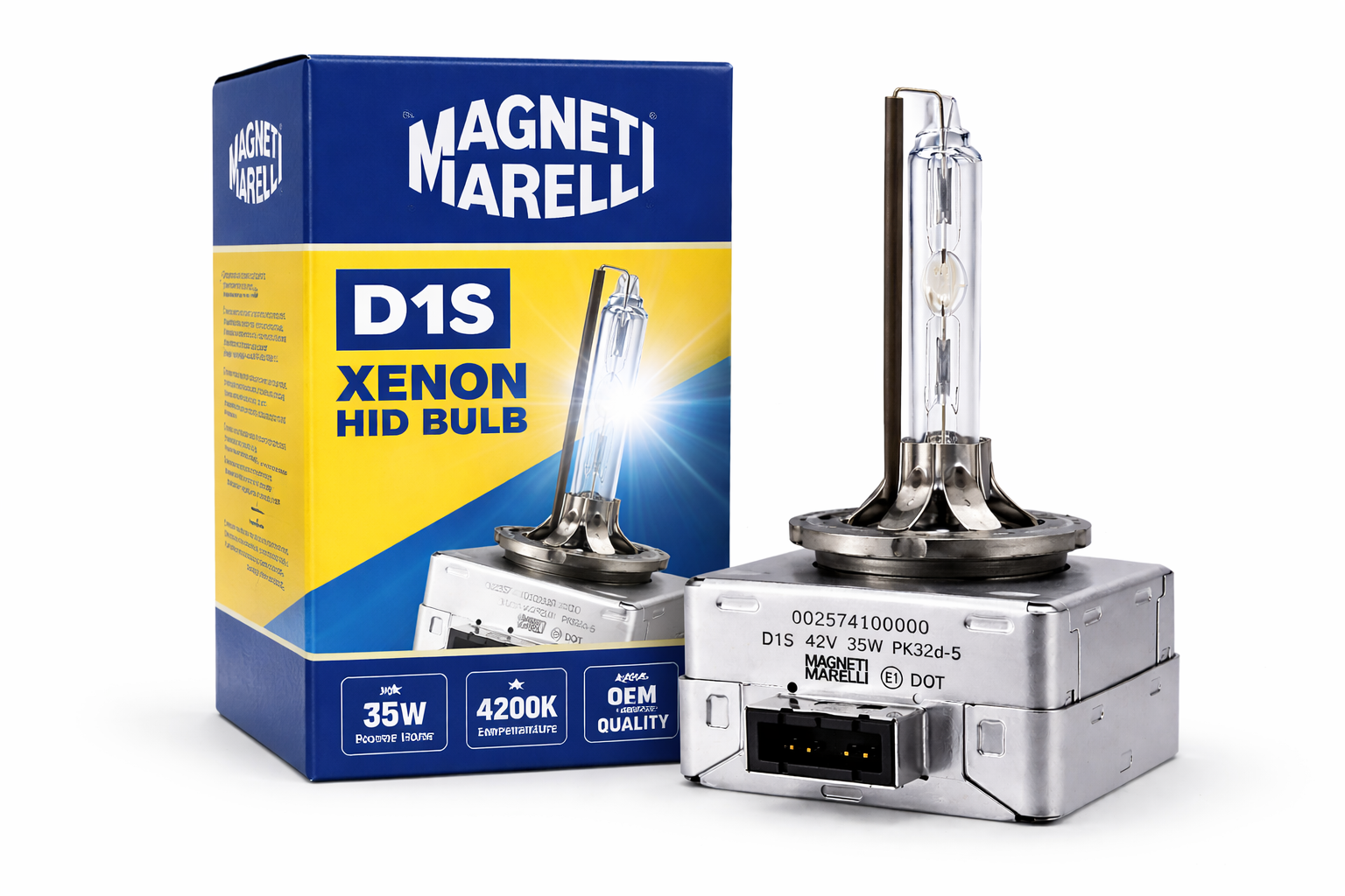 Magneti Marelli D3S Xenon HID Bulb 42V 35W 002574100000 | VW & Audi | Dub Source JA - Image 6