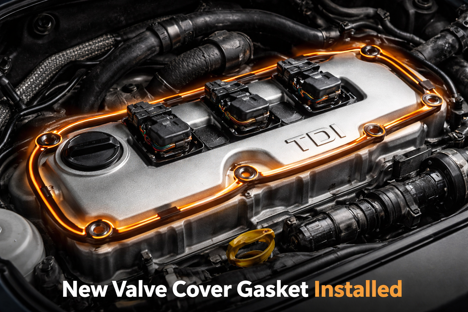 Febi 36924 Rocker Cover Gasket for Volkswagen, Audi, Skoda, and Seat 1.6L & 2.0L TDI engines at Dub Source Limited, Kingston Jamaica