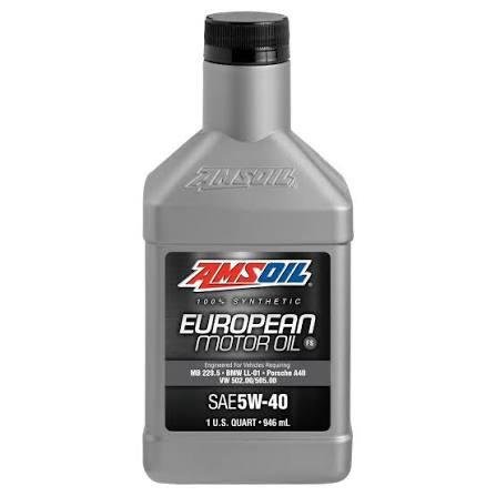 AMSOIL European 5W-40 FS Black Top 1 Quart